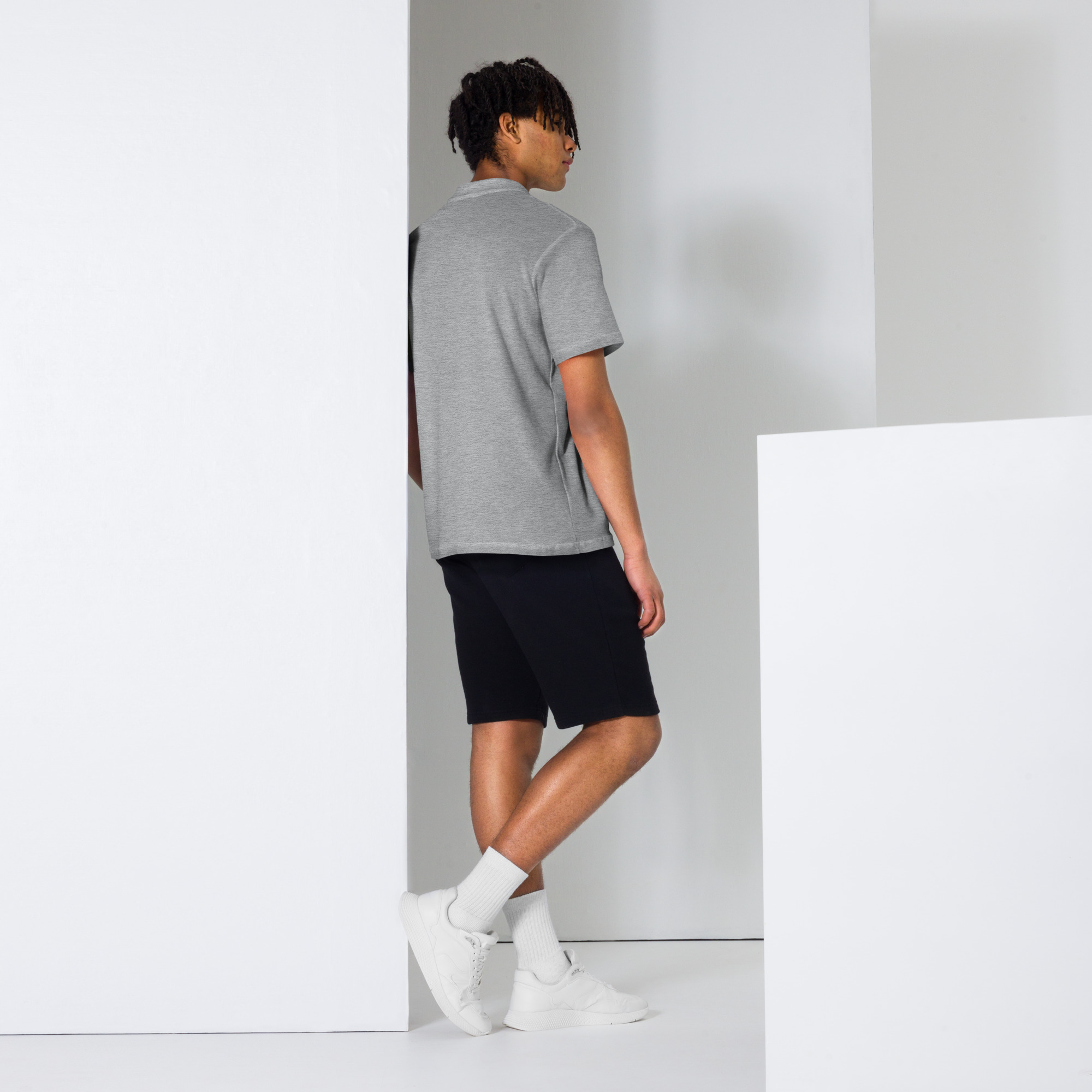 Unisex pique polo shirt - Image 2